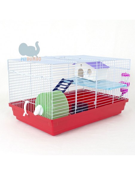 Gabbia criceto rossa