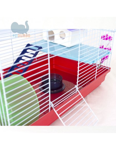 Gabbia criceto con casetta