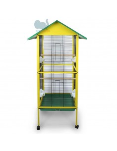 Voliera canarini e piccoli uccelli