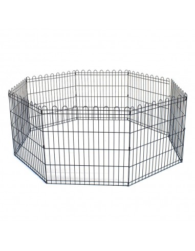 Recinto per cani in metallo 61x61h cm