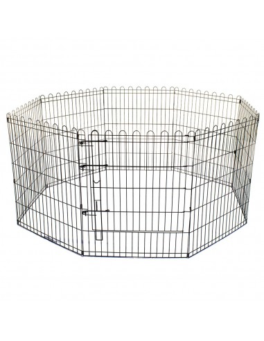 Recinto per cani in metallo 61x76h cm