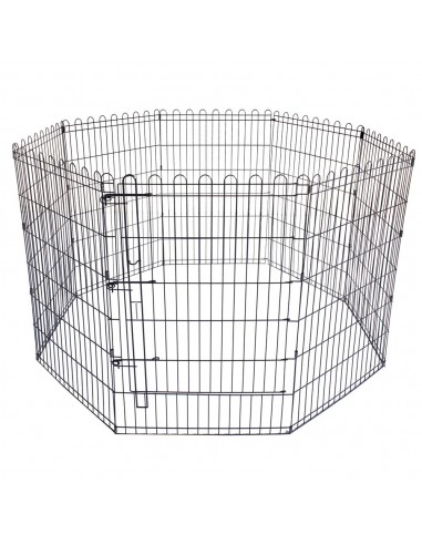 Recinto per cani in metallo 61x91h cm