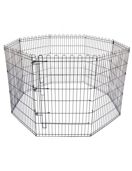 Recinto per cani in metallo 61x91h cm