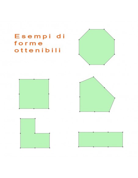 Recinto per cani in metallo 61x91h cm