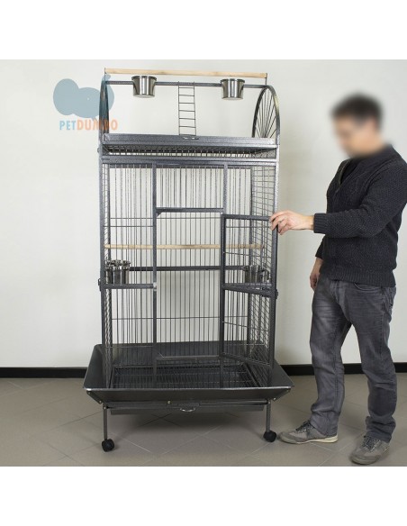 Gabbia per pappagalli le acciaio