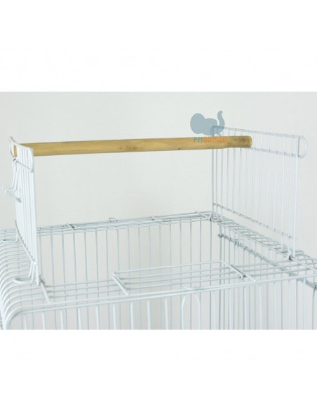 Gabbia pappagalli con carrello