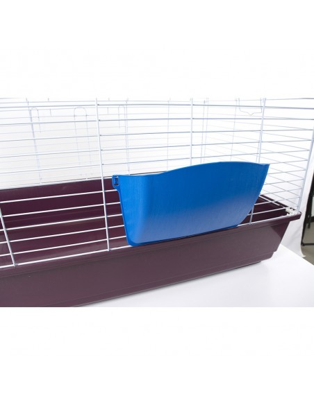 Gabbia coniglio e porcellino d'india con portafieno 99 cm.