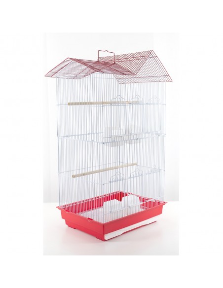 Gabbia inseparabili verde