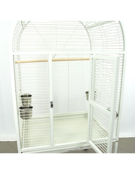 Gabbia pappagalli con trespolo