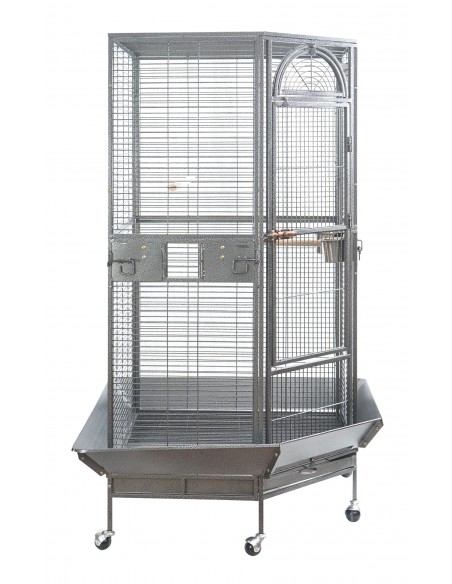 Gabbia pappagalli Little Corner-lato