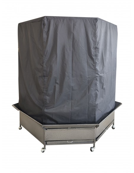 Gabbia pappagalli Corner House con copertura