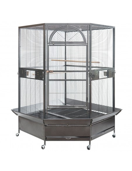 Gabbia pappagalli Corner House