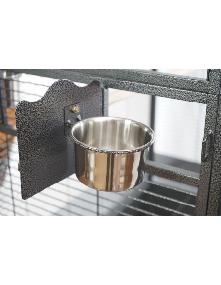 Gabbia pappagalli Corner House-mangoiatoia