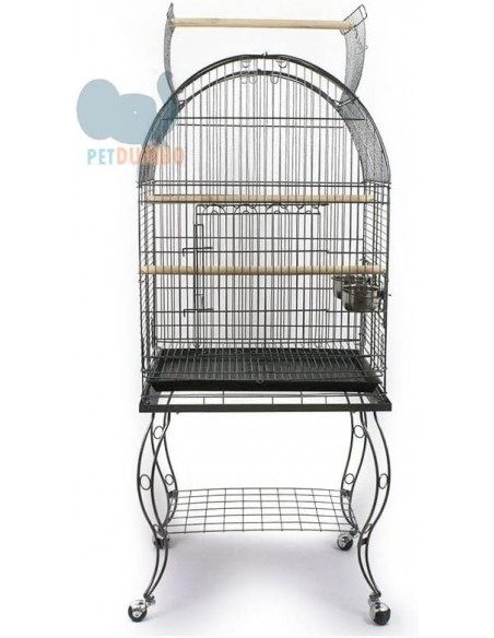gabbia pappagalli oval home