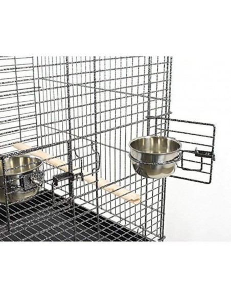 gabbia pappagalli oval home