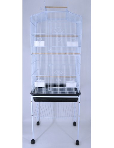 Gabbia uccelli Deluxe con carrello