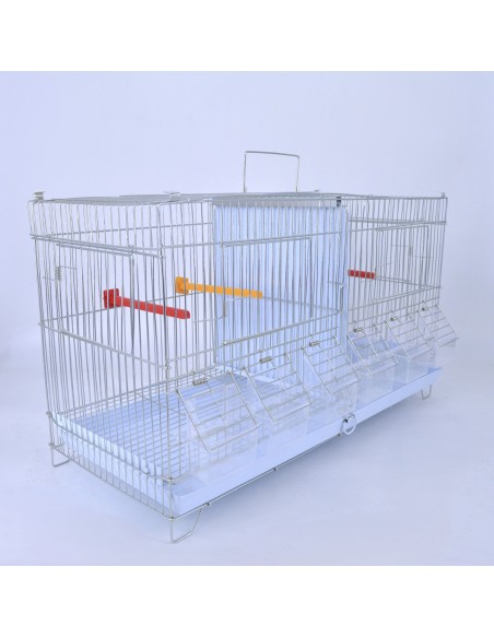 GABBIA UCCELLI COVA 6 MANGIATOIE