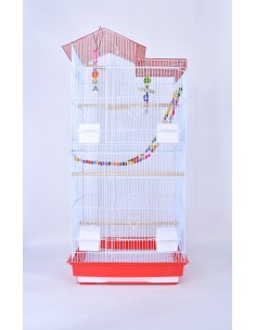 GABBIA UCCELLI CON GIOCHI