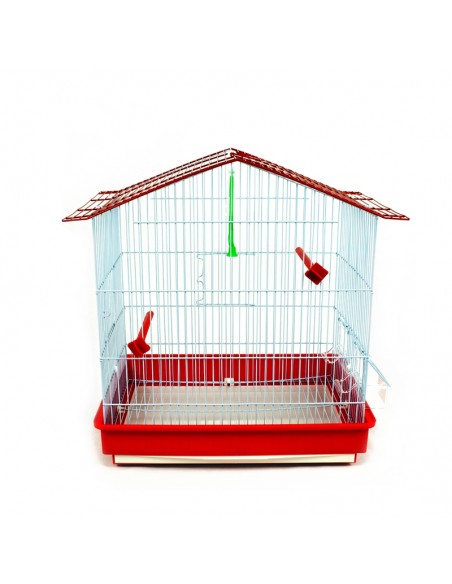 Gabbia canarini e piccoli uccelli