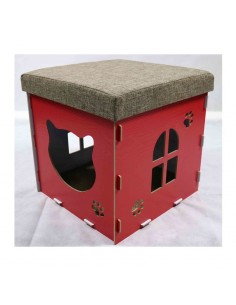 Cuccia-gatti-rossa-S