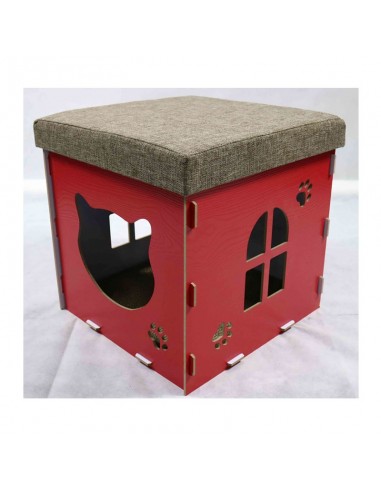 Cuccia-gatti-rossa-S