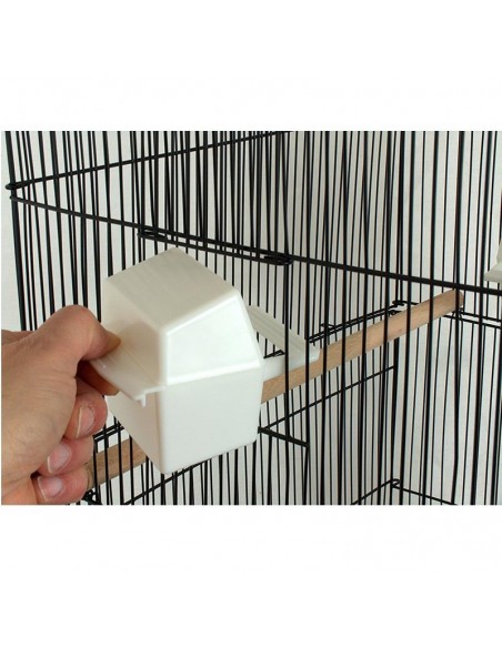 mangiatoia gabbia calopsite