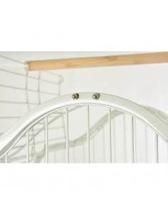 Gabbia pappagalli nera 2